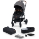 Kinderkraft Evolution + Cocoon Platinum Grey Прогулочная Коляска 2 в 1