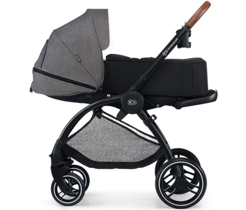 Kinderkraft Evolution + Cocoon Platinum Grey Sporta Ratiņi 2in1