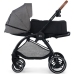 Kinderkraft Evolution + Cocoon Platinum Grey Sporta Ratiņi 2in1