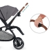 Kinderkraft Evolution + Cocoon Platinum Grey Прогулочная Коляска 2 в 1