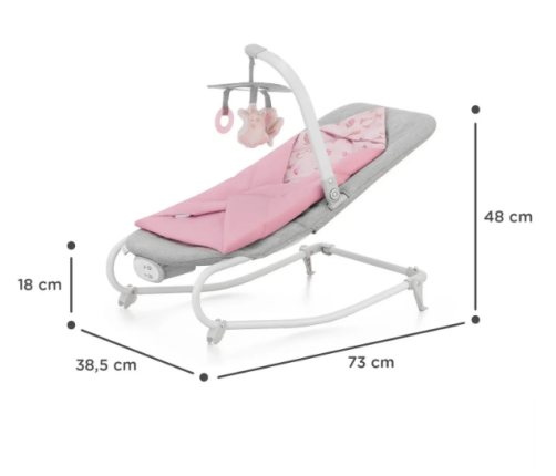 Kinderkraft Felio 2 Peony Rose 2023 Шезлонг для детей