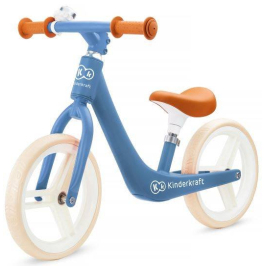 Kinderkraft Fly Plus Saphire Blue велосипед/бегунок с металлической рамой