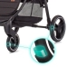 Kinderkraft Grande LX Black Прогулочная Коляска