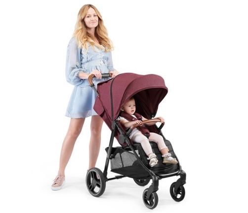 Kinderkraft Grande LX Burgundy Прогулочная Коляска