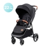 Kinderkraft Grande Plus Black Прогулочная Коляска