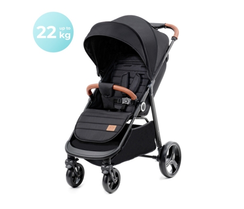 Kinderkraft Grande Plus Black Прогулочная Коляска