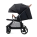 Kinderkraft Grande Plus Black Прогулочная Коляска