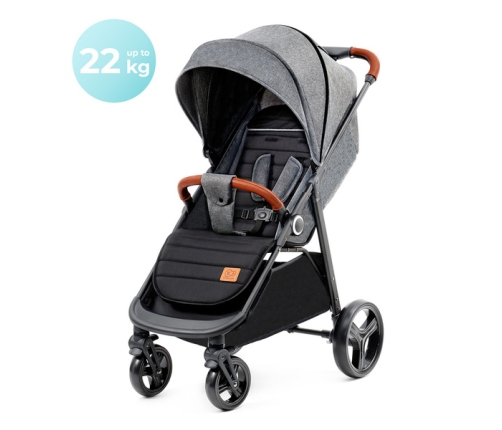 Kinderkraft Grande Plus Grey Прогулочная Коляска