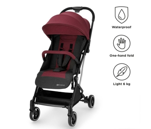 Kinderkraft Indy Burgundy Sporta Ratiņi