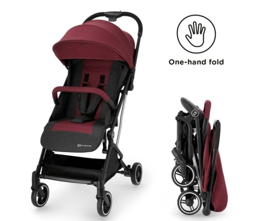 Kinderkraft Indy Burgundy Sporta Ratiņi