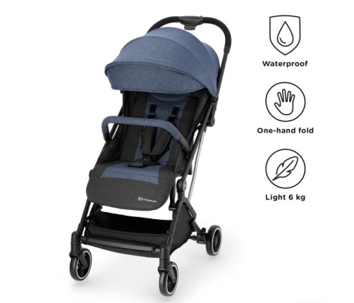 Kinderkraft Indy Denim Sporta Ratiņi