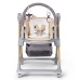 Kinderkraft Lastree Beige Wood Многофункциональный шезлонг и стульчик для кормления  2 в 1