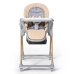 Kinderkraft Lastree Beige Wood Многофункциональный шезлонг и стульчик для кормления  2 в 1