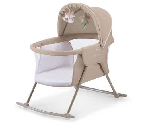 Kinderkraft Lovi Beige 3in1 Bērnu gulta-šūpulis