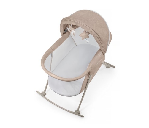 Kinderkraft Lovi Beige 3in1 Bērnu gulta-šūpulis