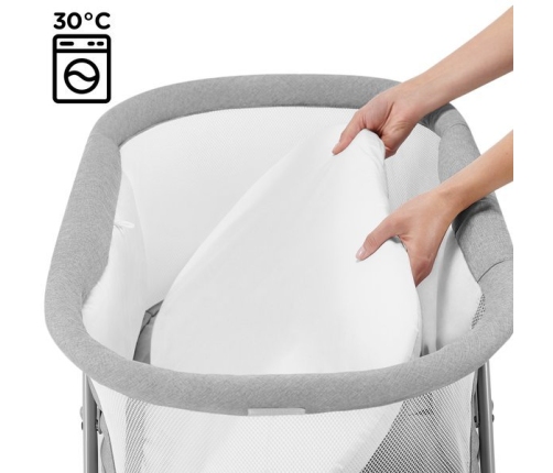 Kinderkraft Lovi Beige 3in1 Bērnu gulta-šūpulis