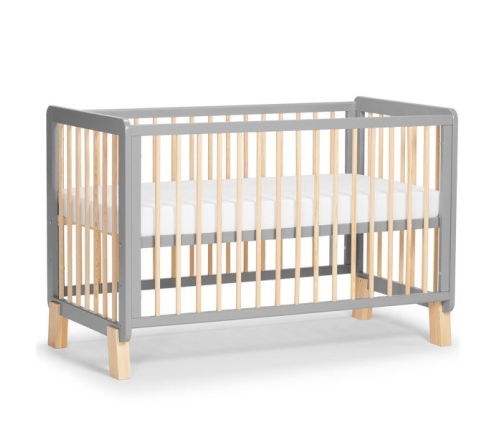 Kinderkraft Lunky Grey Детская кроватка