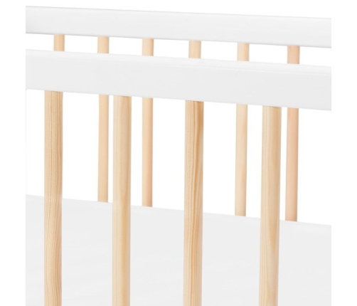 Kinderkraft Lunky White Детская кроватка