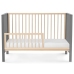 Kinderkraft Mia Grey Детская кроватка 2в1 + Матрас 120 x 60 см