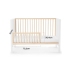 Kinderkraft Mia 2in1 White Bērnu gulta + Matracis 120 x 60 cm