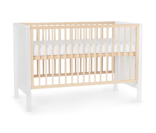 Kinderkraft Mia White Детская кроватка 2в1 + Матрас 120 x 60 см