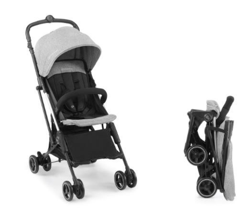 Kinderkraft Mini Dot Grey Sporta Ratiņi