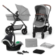 Kinderkraft Moov CT Grey Детская Коляска 3 в 1