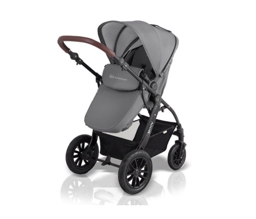 Kinderkraft Moov Grey Детская Коляска 3 в 1