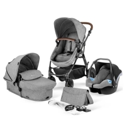 Kinderkraft Moov Grey melange Детская Коляска 3 в 1