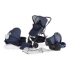 Kinderkraft Moov Navy Детская Коляска 3 в 1