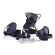 Kinderkraft Moov Navy Детская Коляска 3 в 1