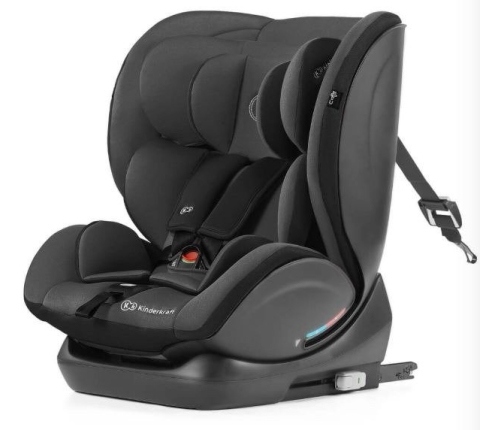 Kinderkraft Myway Black Bērnu Autokrēsls 0-36 kg