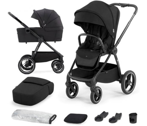 Kinderkraft Nea Детская Коляска 2в1 Midnight Black