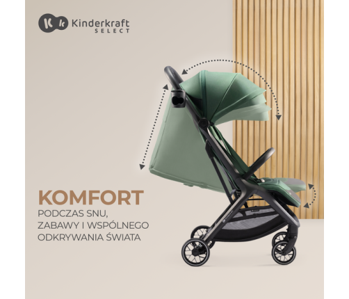 Kinderkraft Nubi 2 Cloudy Grey Прогулочная Коляска