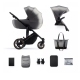 Kinderkraft Prime 2 Shadow Grey Bērnu Ratiņi 2in1