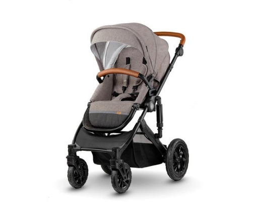 Kinderkraft Prime Beige Bērnu Ratiņi 3in1