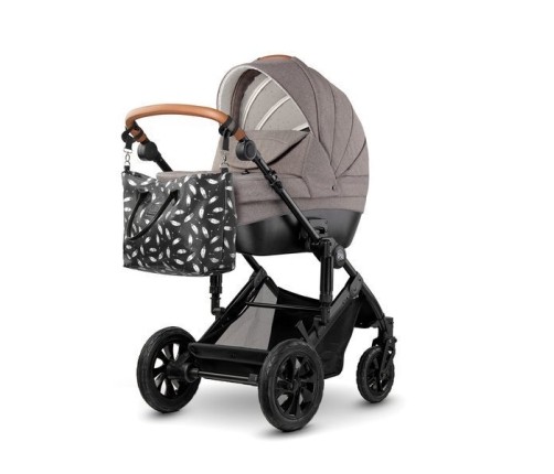 Kinderkraft Prime Beige Bērnu Ratiņi 3in1