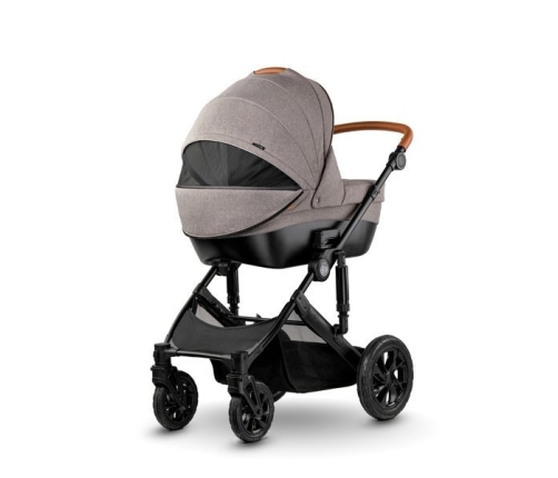 Kinderkraft Prime Beige Bērnu Ratiņi 3in1