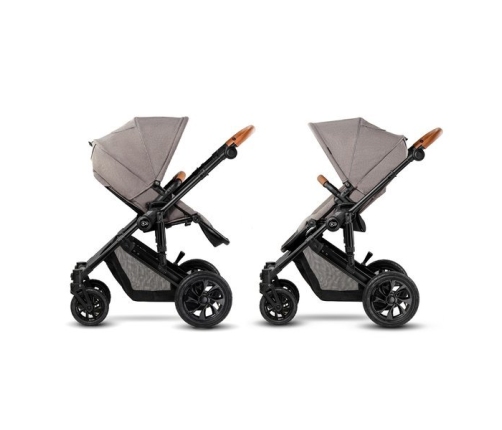 Kinderkraft Prime Beige Bērnu Ratiņi 3in1