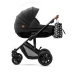 Kinderkraft Prime Black Bērnu Ratiņi 2in1