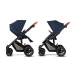 Kinderkraft Prime Deep Navy Bērnu Ratiņi 3in1