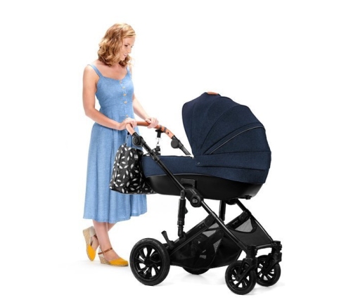 Kinderkraft Prime Deep Navy Bērnu Ratiņi 3in1