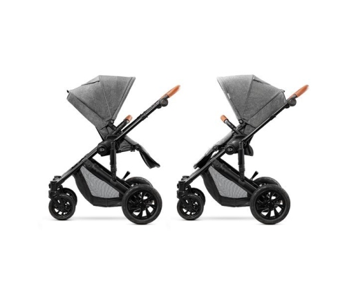 Kinderkraft Prime Grey Детская Коляска 2 в 1