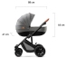 Kinderkraft Prime Grey Детская Коляска 2 в 1