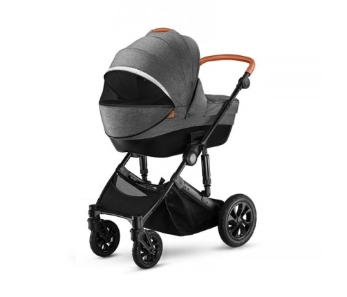 Kinderkraft Prime Grey Детская Коляска 2 в 1