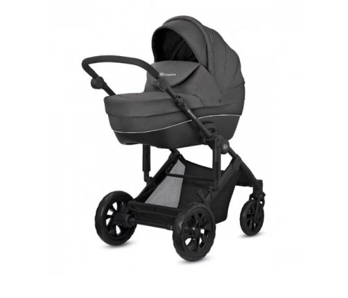 Kinderkraft Prime Lite Black Anthracite Bērnu Ratiņi 3in1