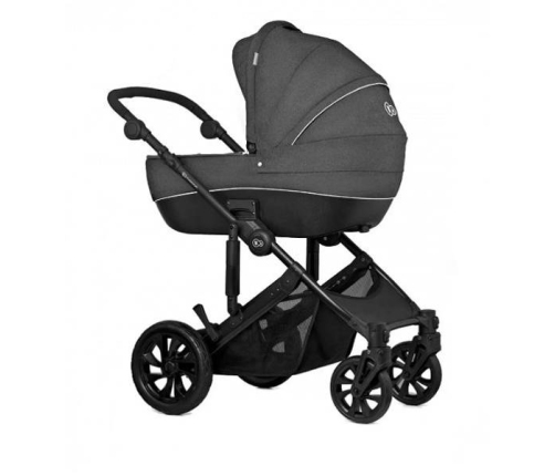 Kinderkraft Prime Lite Black Anthracite Bērnu Ratiņi 3in1