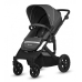 Kinderkraft Prime Lite Black Anthracite Bērnu Ratiņi 3in1