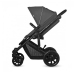 Kinderkraft Prime Lite Black Anthracite Bērnu Ratiņi 3in1