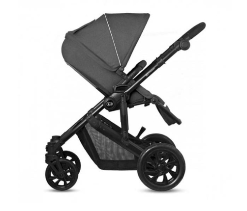 Kinderkraft Prime Lite Black Anthracite Bērnu Ratiņi 3in1